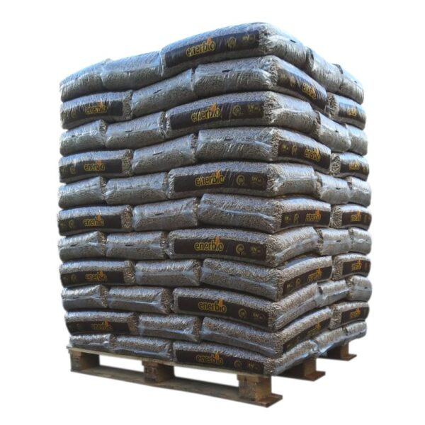 Enerbio Pellets 6mm ENplus A1 – 77 zakken – 15KG Per zak